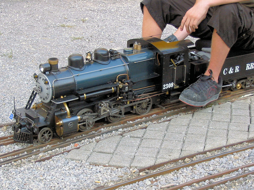 C&R Mogul 2308 (Spur 5) von H. Stumpe. Dampfbahner Plochingen September 2005.