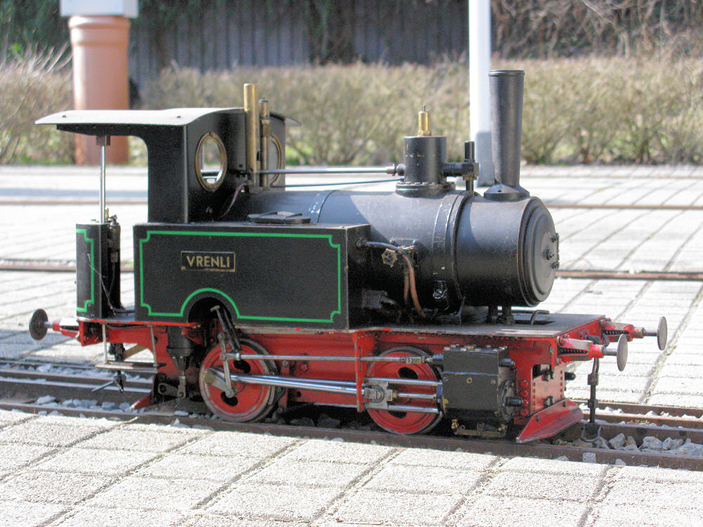 Vrenli (Spur 5) von Gerhard Haug, Baltmannsweiler, jetzt Clublok Dampfbahner Plochingen. Wintertreffen Plochingen März 2011.