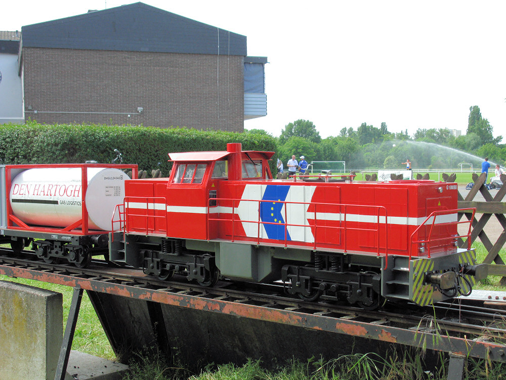 Diesellok (Spur 5) von Marc Frantzke, Rüsselsheim. DBC Rhein-Main Gustavsburg Mai 2014.