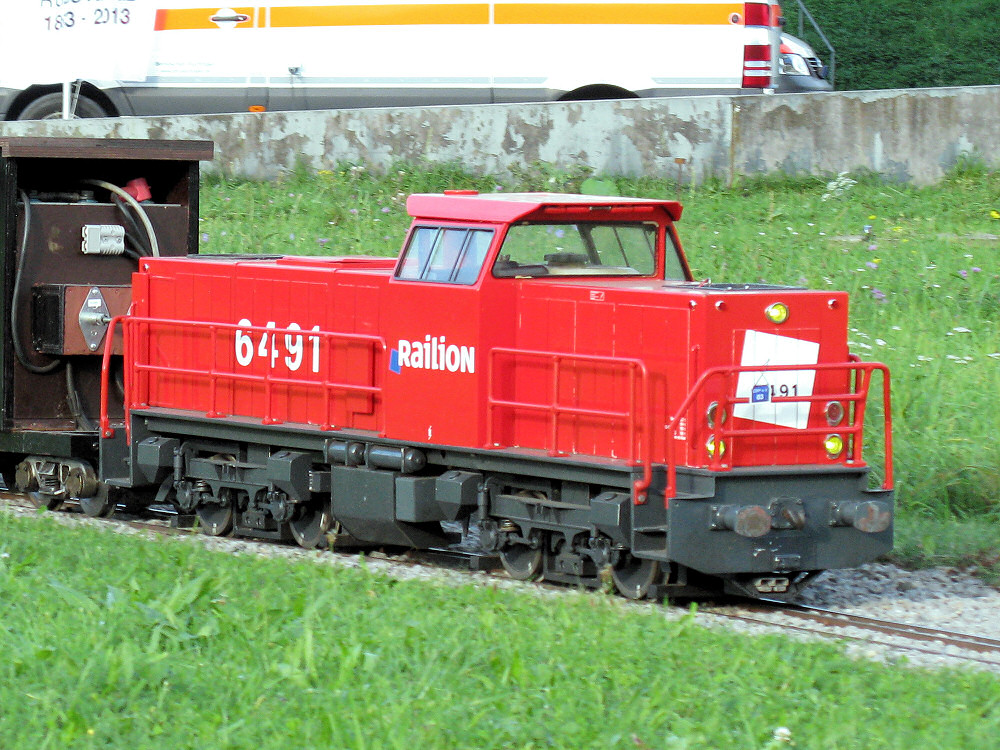 NS DE 6491 (Spur 7) von H. Smits, NL. Dampfbahner Plochingen September 2014.