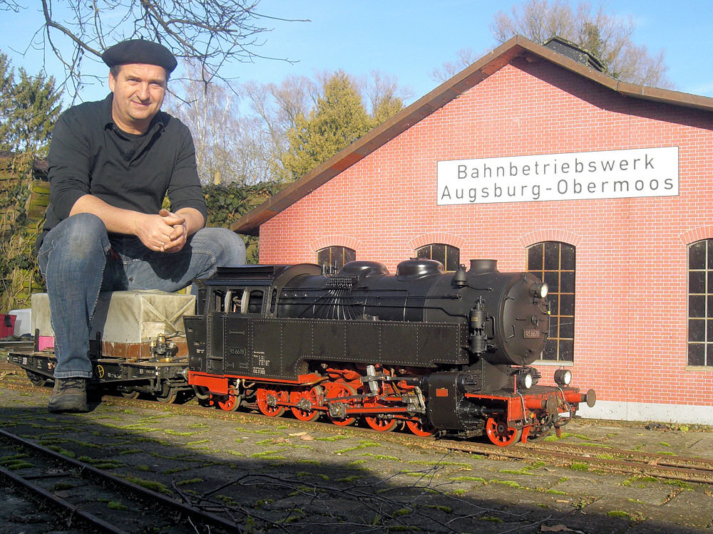 95 6678 ehem. Lok der Halberstadt-Blankenburger-Eisenbahn-Gesellschaft (Spur 5) von Markus Baum, Augsburg. Aufnahme Markus Baum November 2011.