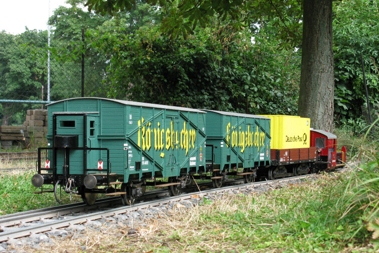 Zug mit Bierwagen (Spur 5) von Rolf Braun.