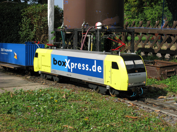 Dispolok ES 64 F 901 (Spur 5) von W. Bornath.