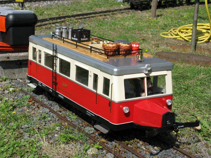 Wismarer Schienenbus (Spur 5) von K.H. Schäfer.
