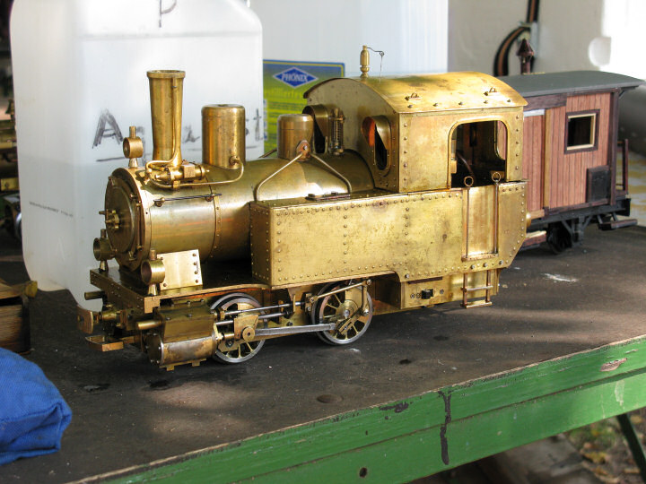 Feldbahndampflok (Spur 45mm) von H. Pietsch.