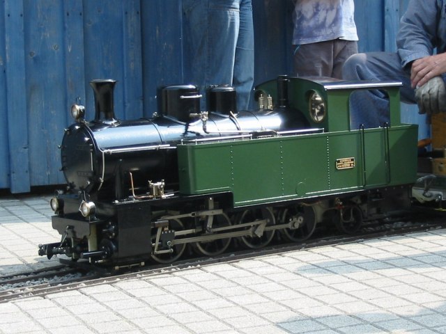 Waldenburgerbahn Lok G4/5 Nr 7 (Spur 7) von F. Schulze, Plochingen 03. September 2005