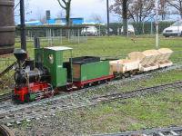 Der Feldbahnzug (Spur 5) von Gerd Ziller.
