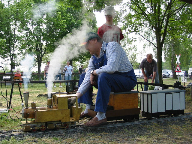 O&K Mallet (Spur 5) von Werner Schleidt DBC Rhein-Main Gustavsburg 29.04.2007.