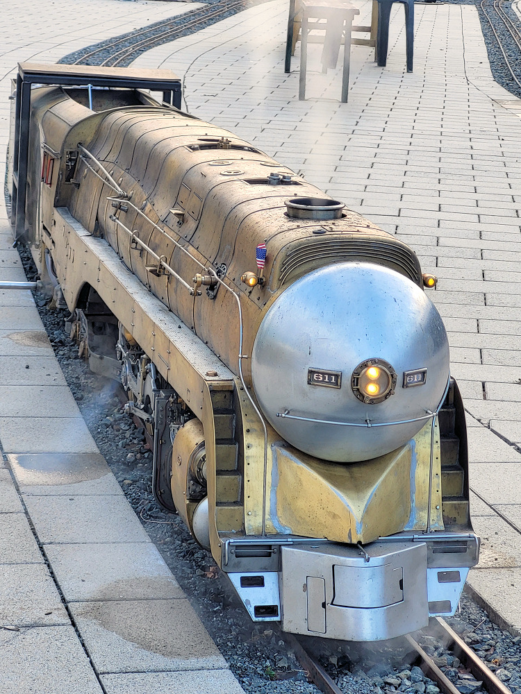 N&W Class J Nr 611 (Spur 5) von Christian und Klaus Heß, Duisburg. Aufnahme Christian Heß beim  DBCT Oberursel 07. Mai 2022.