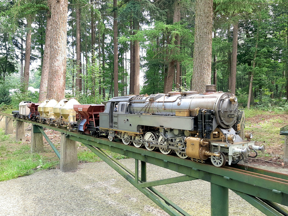 95 041 (Spur 5) von John Phielix NL. Aufnahme John Phielix Juli 2021.