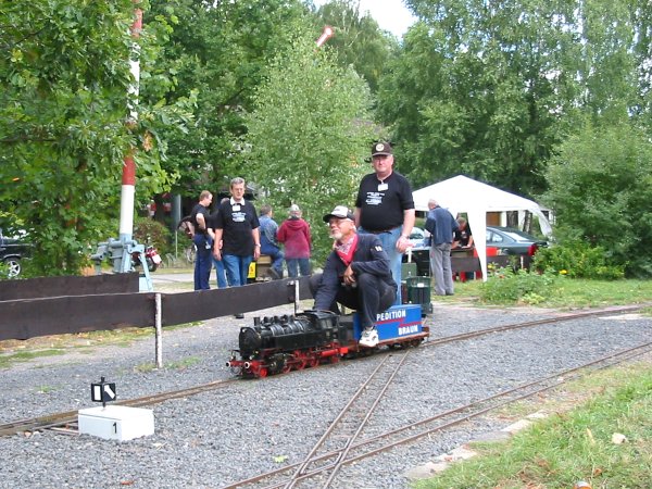 Rolf Braun f&auml;hrt seine Runden mit der 64 165