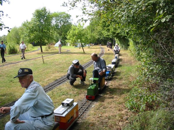 Aufstellung zur Fahrzeugparade