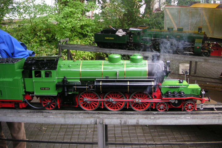 Wankel-Turbinenlok T18 1002 (Spur 5) von M. Fischer.