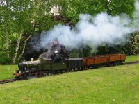 Der Zug der Stoomgroep Nienoord (Spur 7)