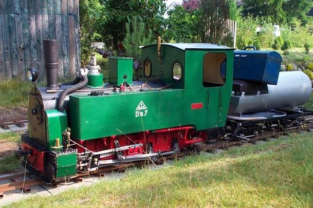 R&uuml;benbahnlok f&uuml;r 184mm Spur