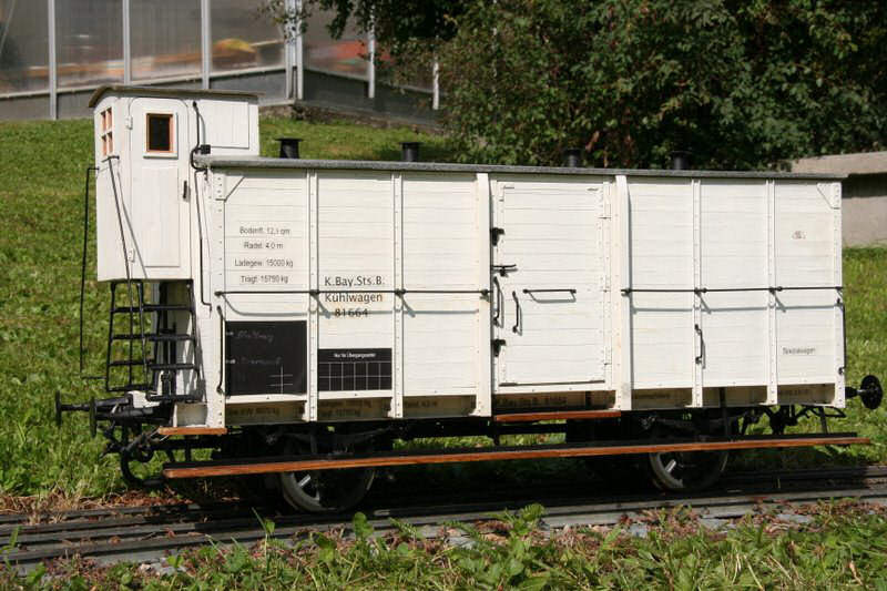 Bay Kühlwagen 81664 (Spur 5) von W. Schmidt, Friedberg.