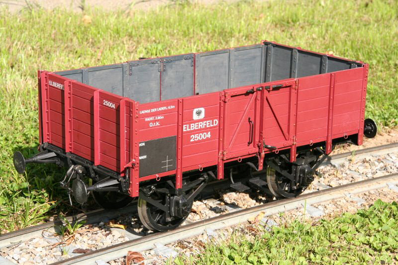 Pr O-Wagen 25004 (Spur 5) von W. Schmidt, Friedberg.